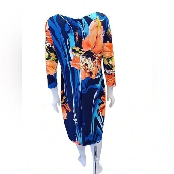 Joseph Ribkoff DayLily MIDI  Dress Size 15 - Picture 2 of 8